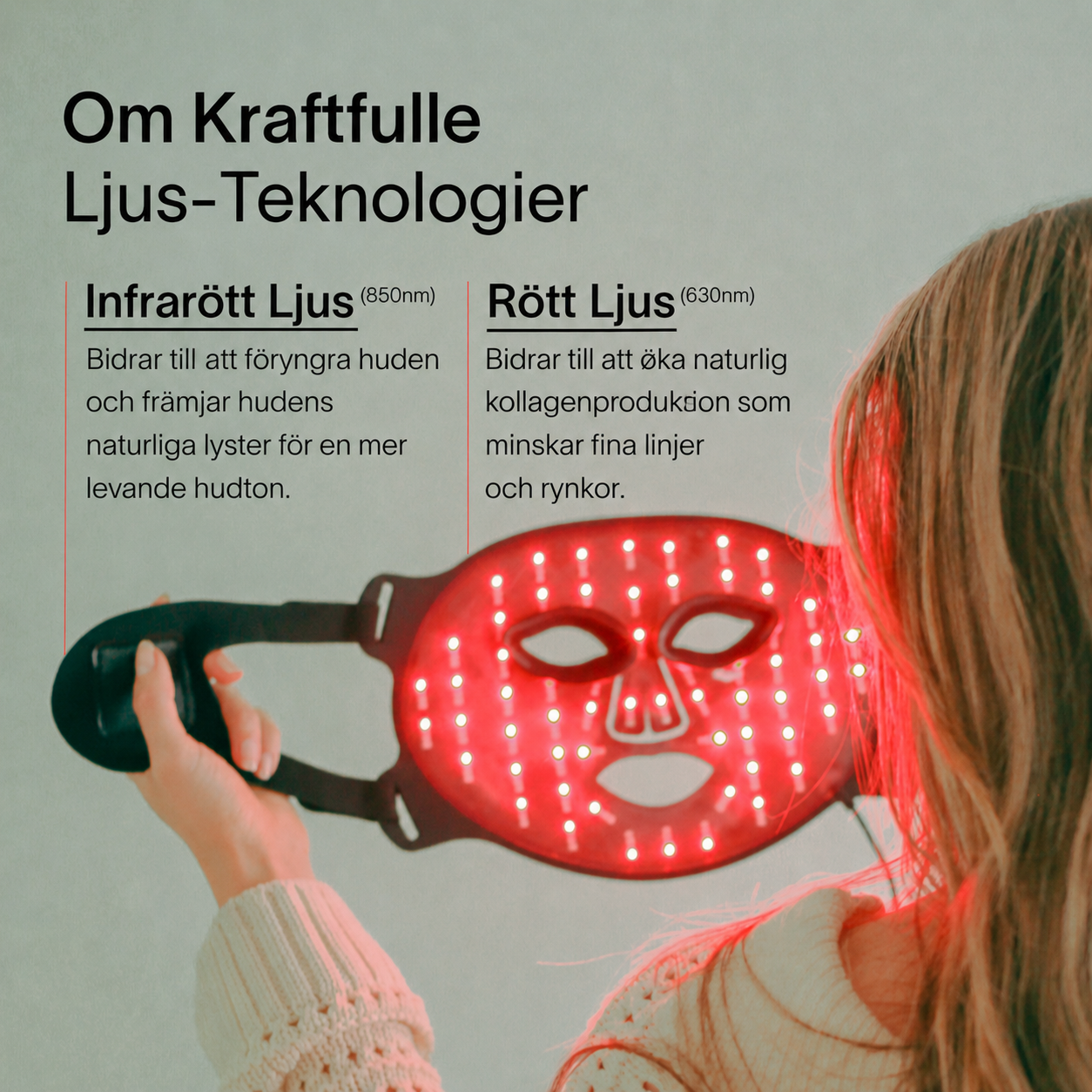 SoftSkin InfraLight® LED-mask