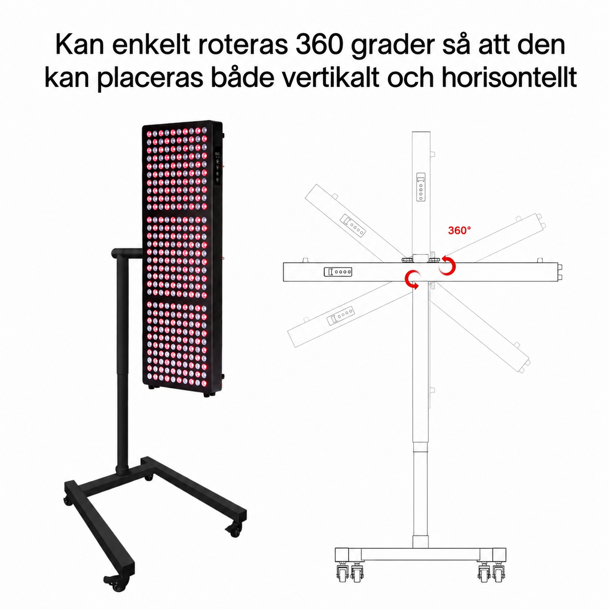 Justerbart stativ till MAX