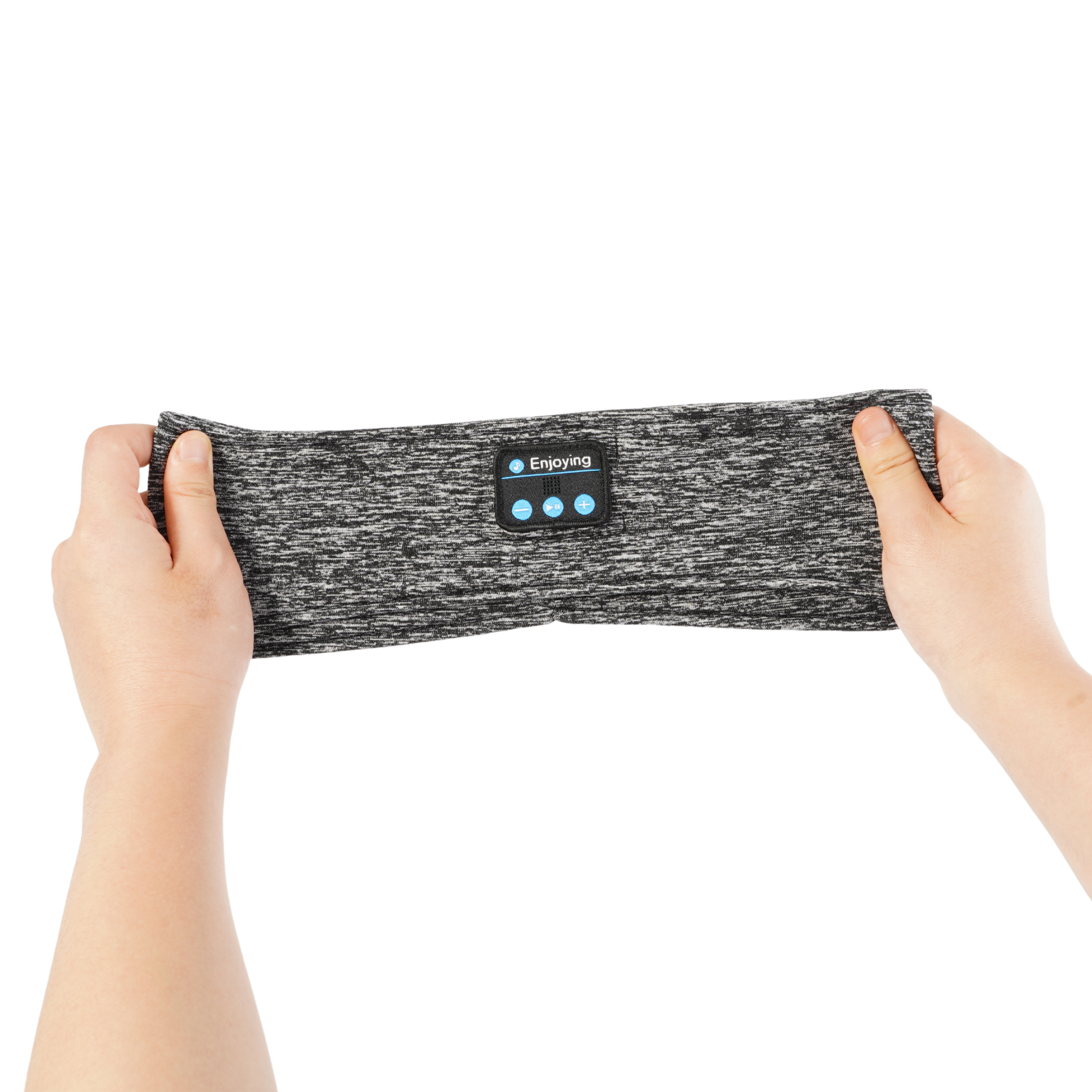 Ljusro™ Sömn-Pannband med Bluetooth – Grå