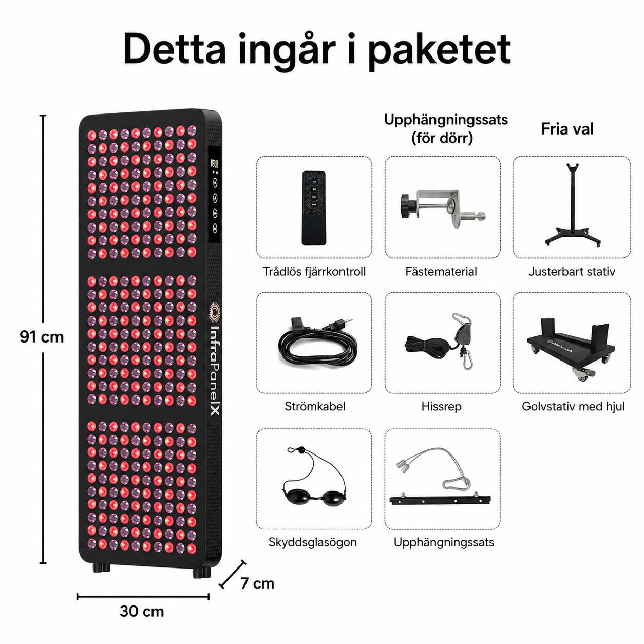 MAX med justerbart stativ