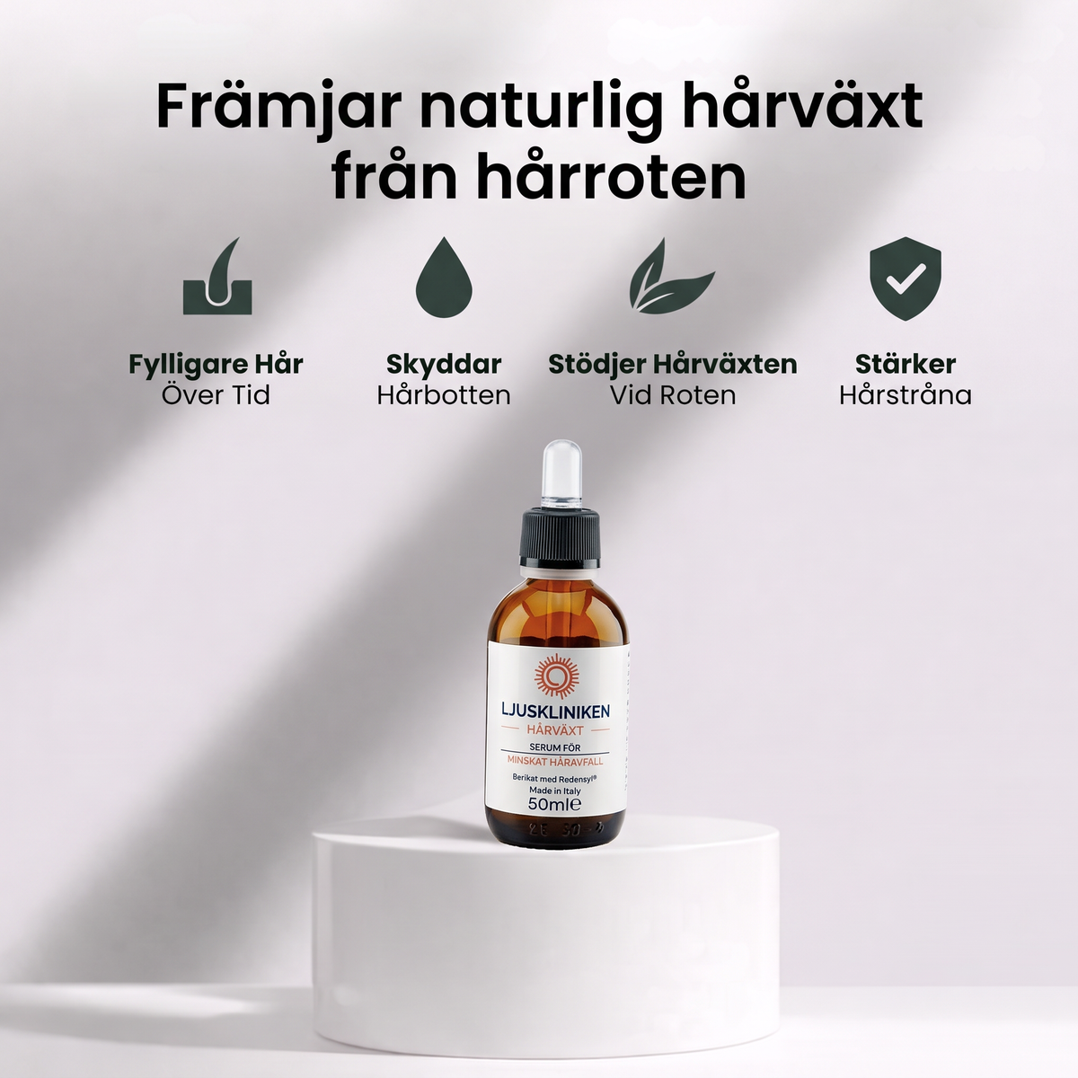 Hårväxt-Serum – stödjer naturlig hårväxt från hårroten