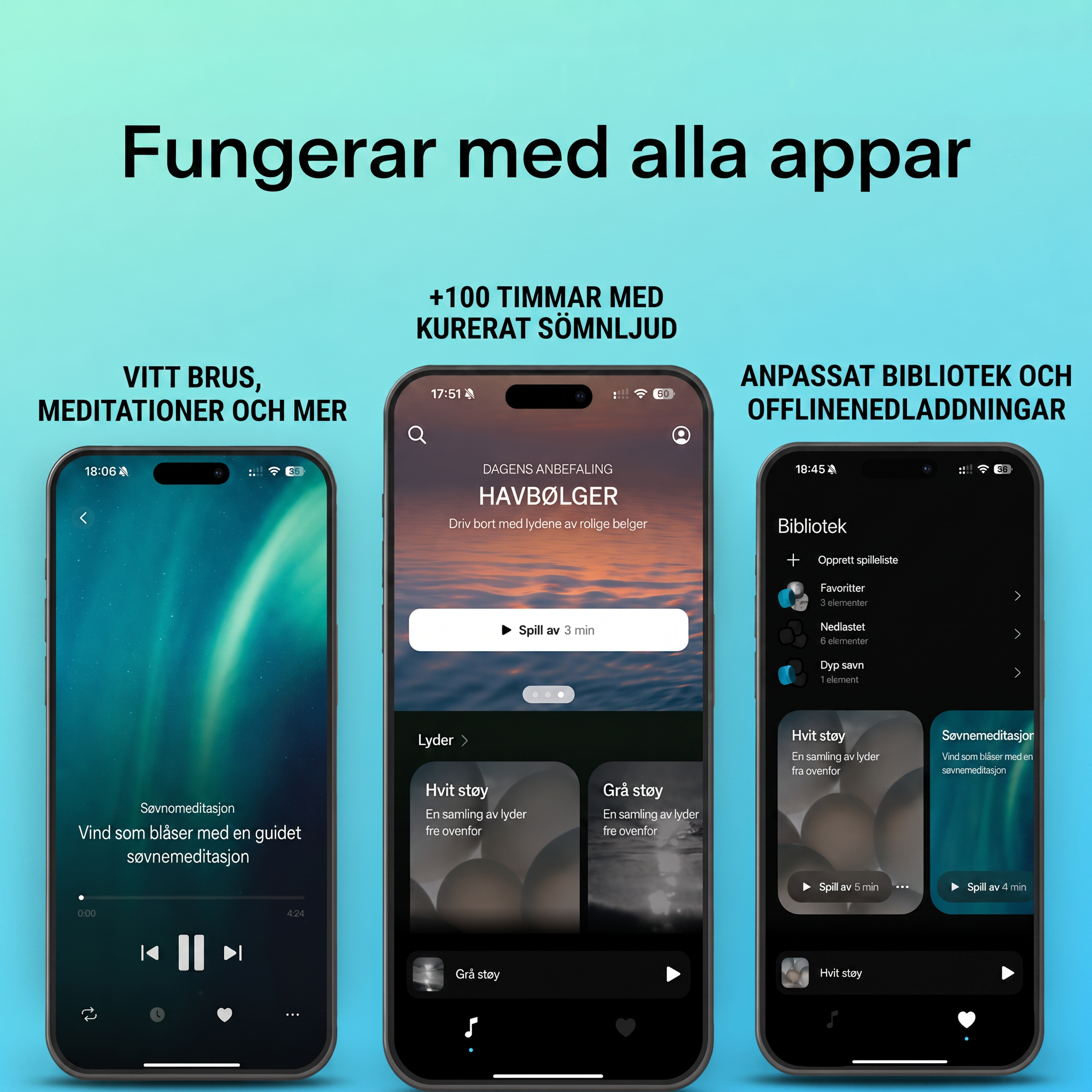 Ljusro™ Sömnmask med Bluetooth